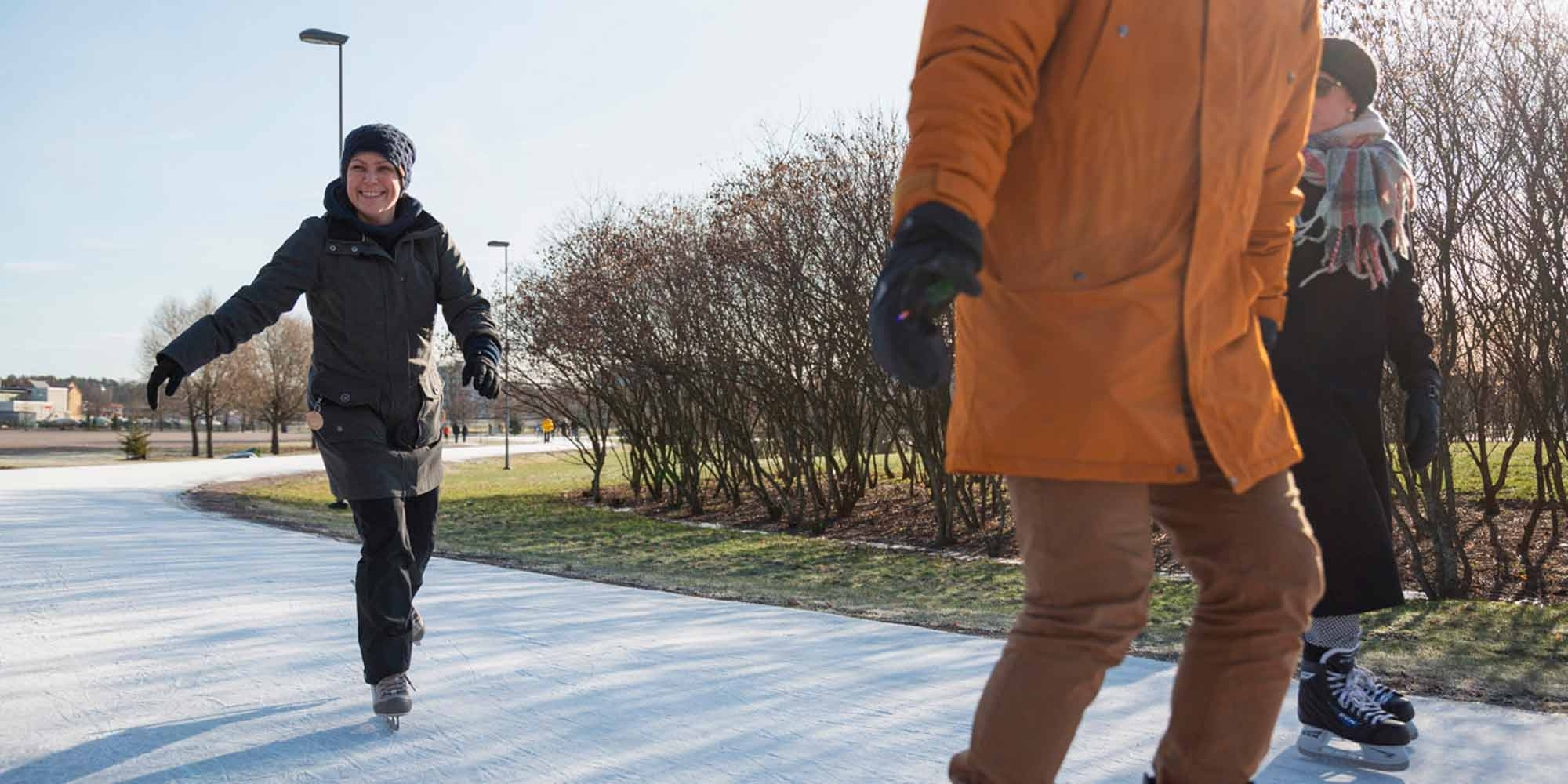 Teknologiakiinteistöjen laskiaistapahtumassa nautittiin auringosta 